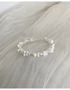 Pulsera Novia de Azahar Perlas