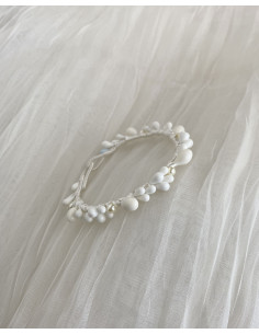 Pulsera Novia de Azahar Perlas 2