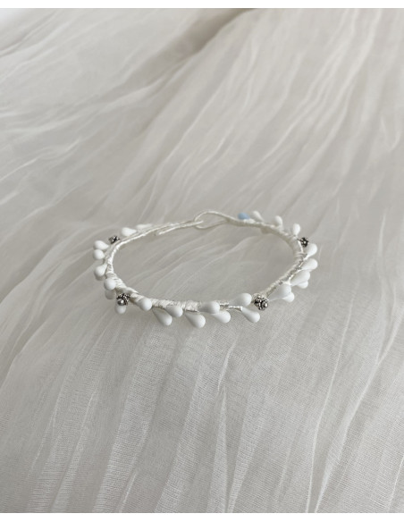 Pulsera Novia de Azahar Plata
