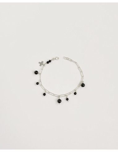 Pulsera azabache natural