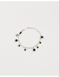 Pulsera azabache natural