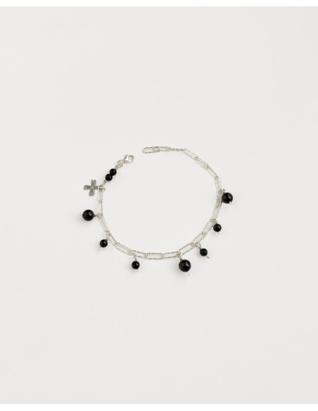 Pulsera azabache natural