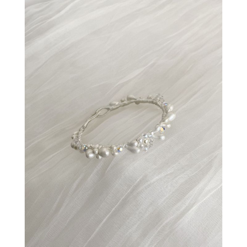 Pulsera Novia Flores