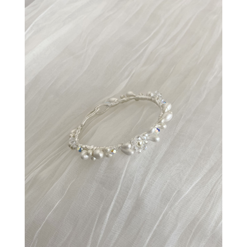 Pulsera Novia Flores