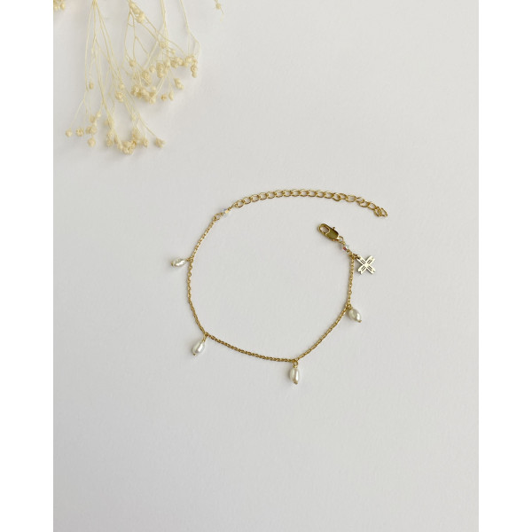 Pulsera Novia Perlitas