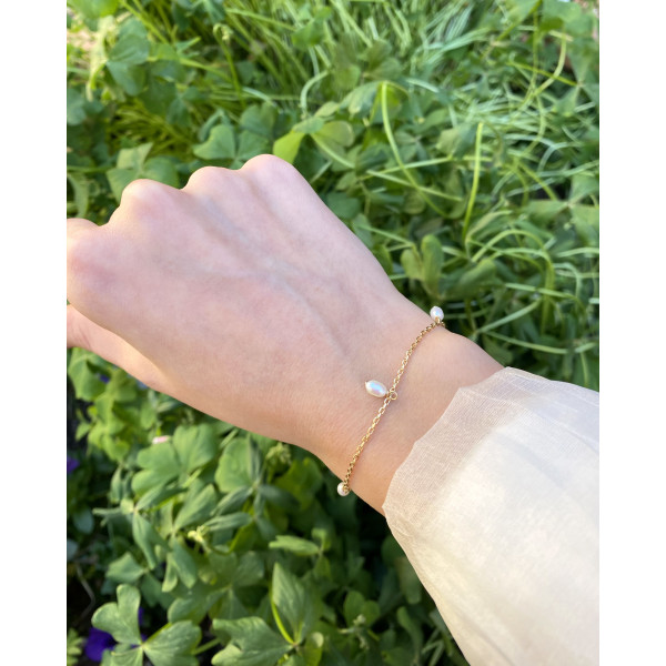 Pulsera Novia Perlitas 2