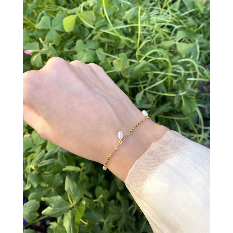 Pulsera Novia Perlitas