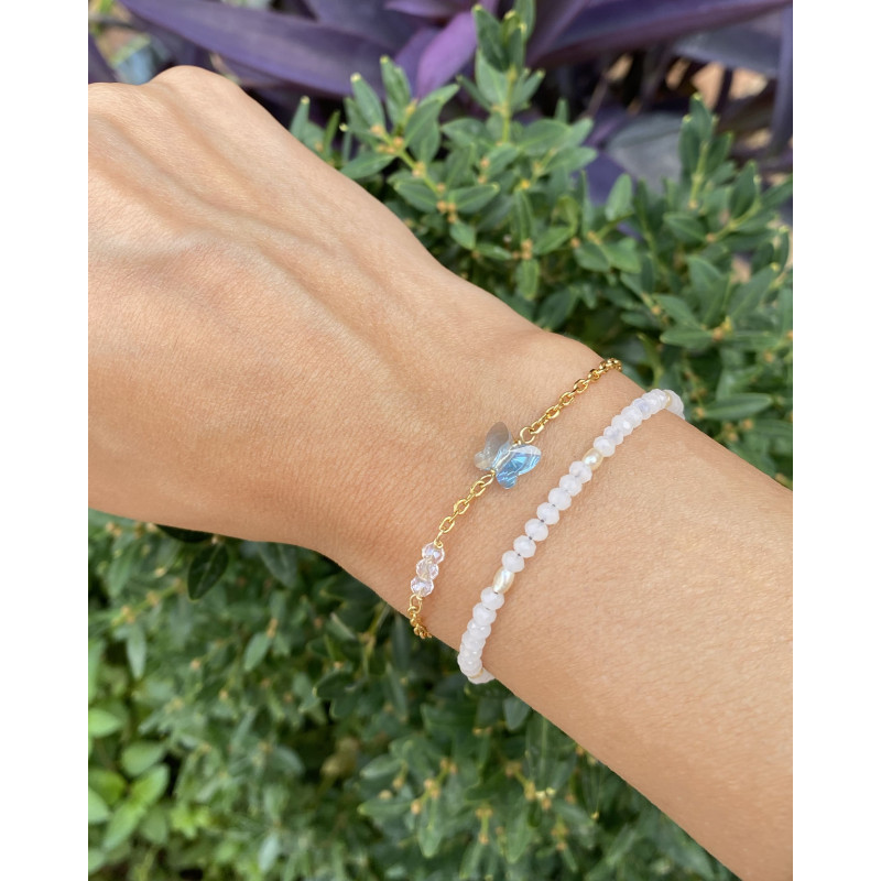 Pulsera Mariposa Azul