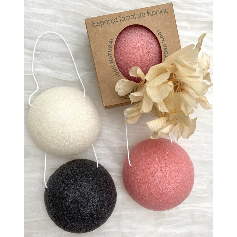 Esponja facial de Konjac