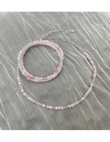 Pack Pulsera y Collar Algodón de Azúcar