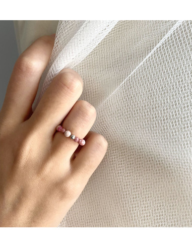 Anillo Pétalos Rosa