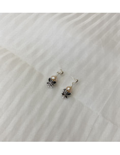 Pendientes Mariposa Perla
