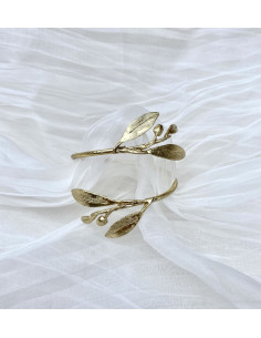 Brazalete Olivo Dorado