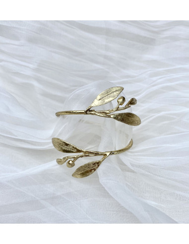 Brazalete Olivo Dorado