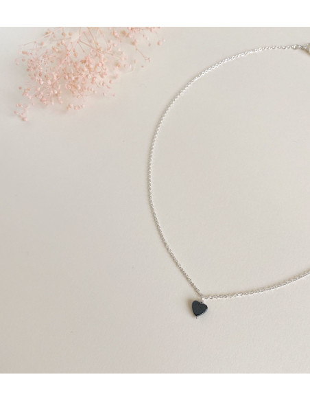 Colgante Love Hematite