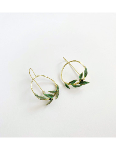 Pendientes Olivo