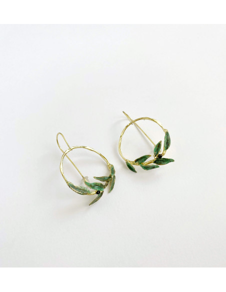 Pendientes Olivo