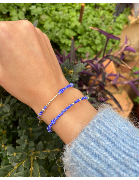 Conjunto Pulseras Mi Añil